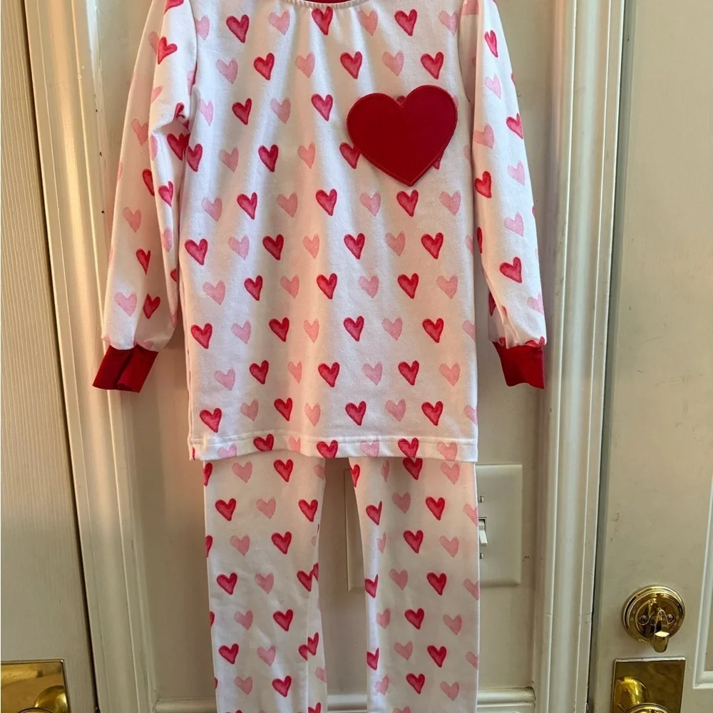 Busy Bee Smocks Valentines Pajama Set